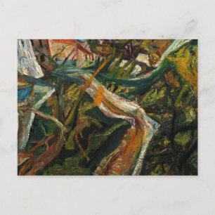 Chaim Soutine  - Chemin de la Fontaine Postcard