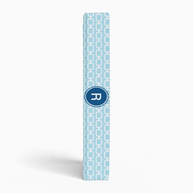 Chain Light Blue Binder (Spine)