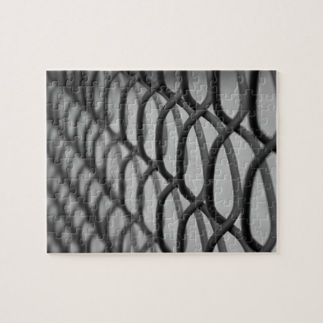 chain link fence jigsaw puzzle (Horizontal)