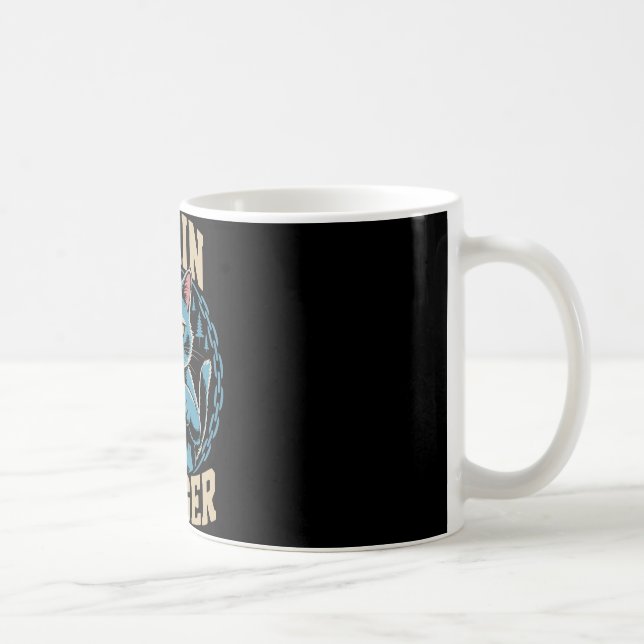 Chain Nger Disc Golf Cat Humour _2  Coffee Mug (Right)