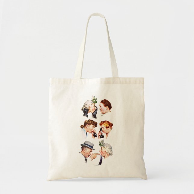 Chain of Gossip Tote Bag (Front)