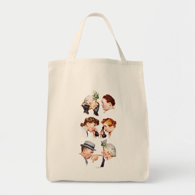 Chain of Gossip Tote Bag (Front)