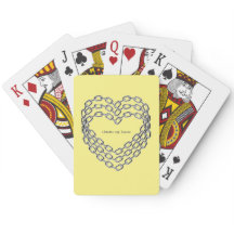 Chain Of Hearts Playing Cards