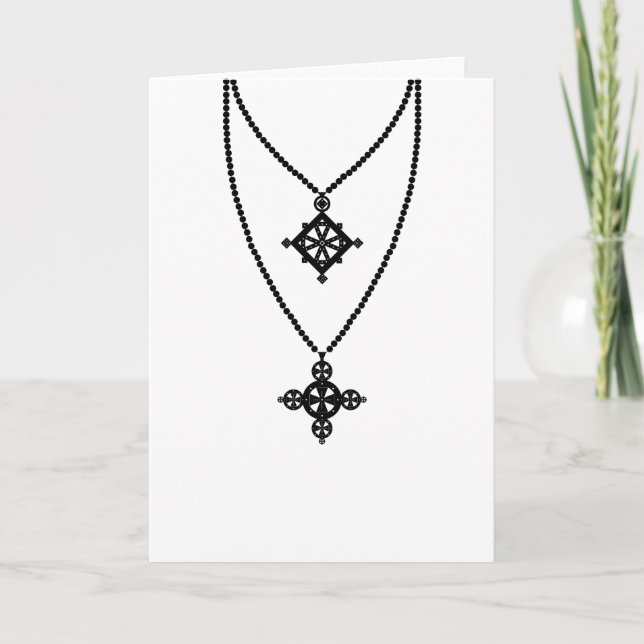Chain & Pendant Card (Front)