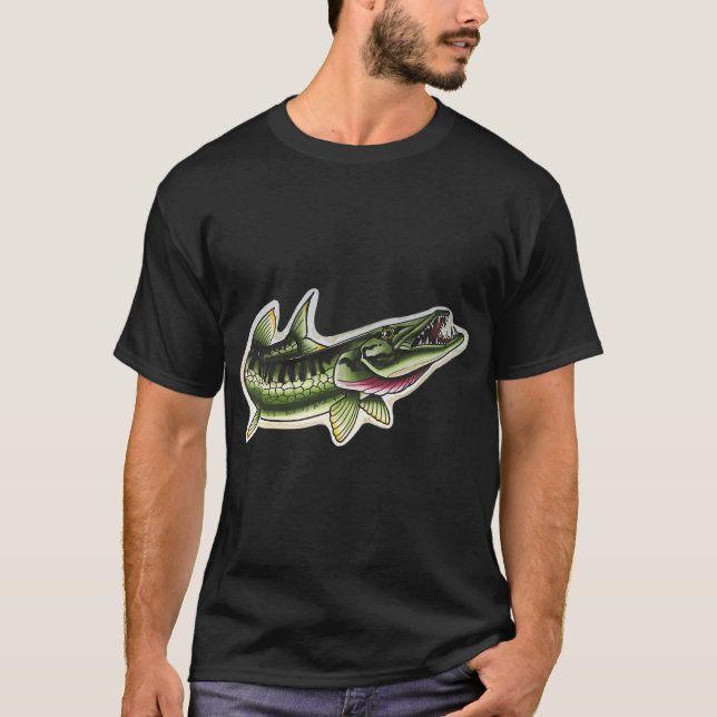 Chain pickerel T-Shirt (Front)