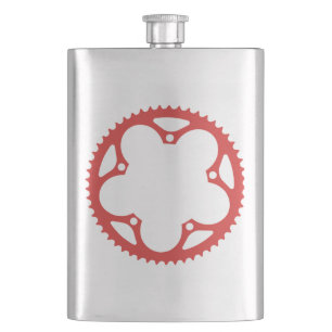Chain Ring Hip Flask