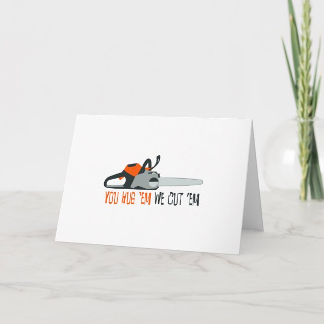 Chain Saw Card (Front)