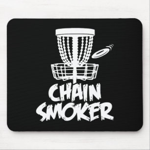 Chain Smoker Disc Golf Mouse Pad