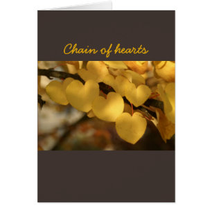 chaîne de coeurs