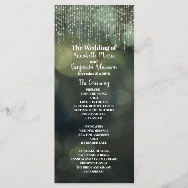 Chaîne de Fée Classique du programme de mariage ve (Devant)