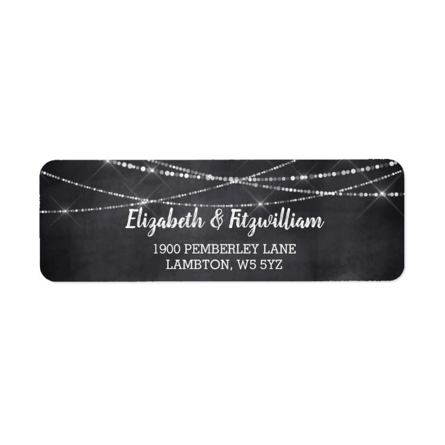 Chaîne d'été éclatant Rustique Mariage de tableau  (Devant)