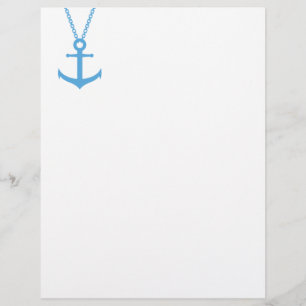 Chained anchor letterhead