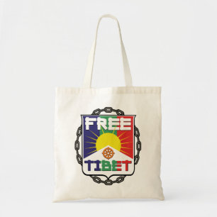 Chained Free Tibet Tote Bag