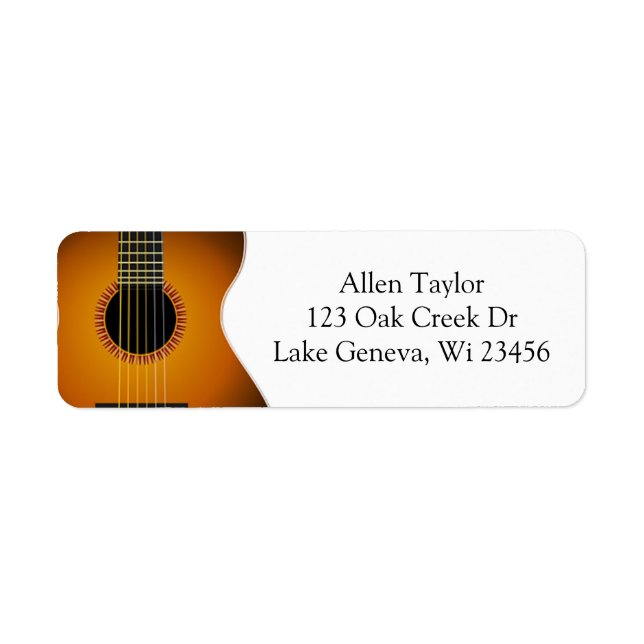 Chaînes de guitare acoustique (Devant)