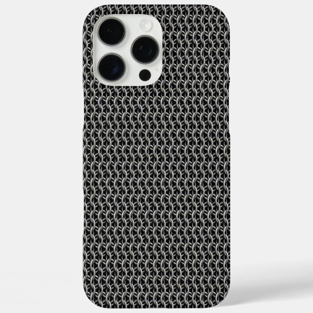 Chainmail Medieval Armour Case-Mate iPhone Case (Back)