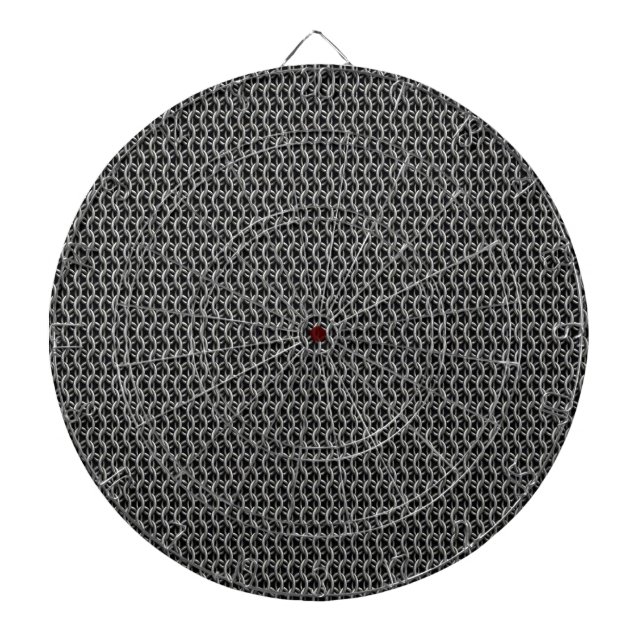 Chainmail Medieval Armour Dartboard (Front)