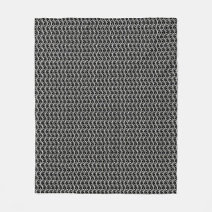 Chainmail Medieval Armour Fleece Blanket