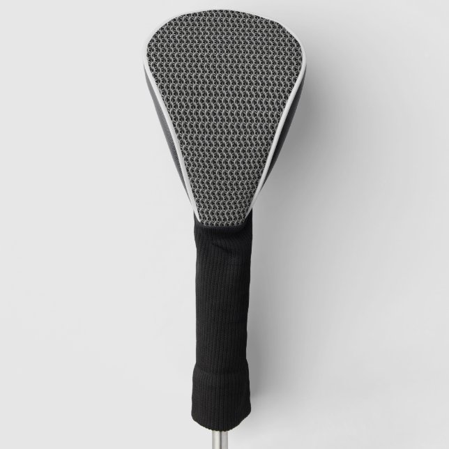 Chainmail Medieval Armour Golf Head Cover (Front)
