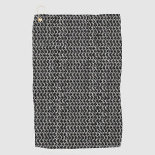 Chainmail Medieval Armour Golf Towel