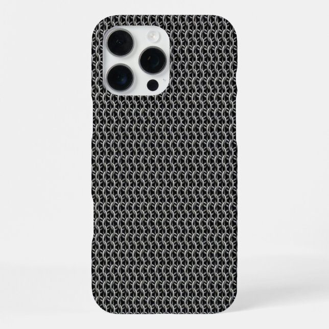 Chainmail Medieval Armour iPhone Case (Back)