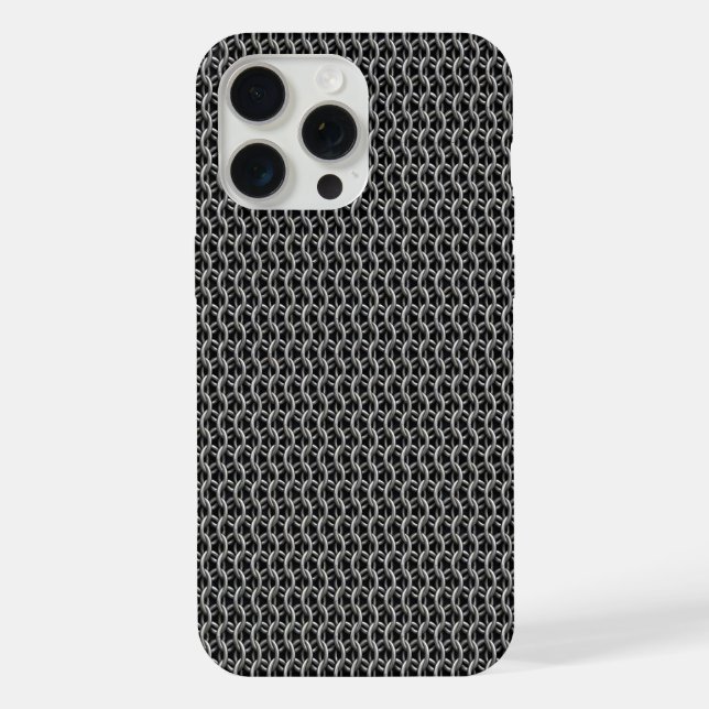 Chainmail Medieval Armour iPhone Case (Back)