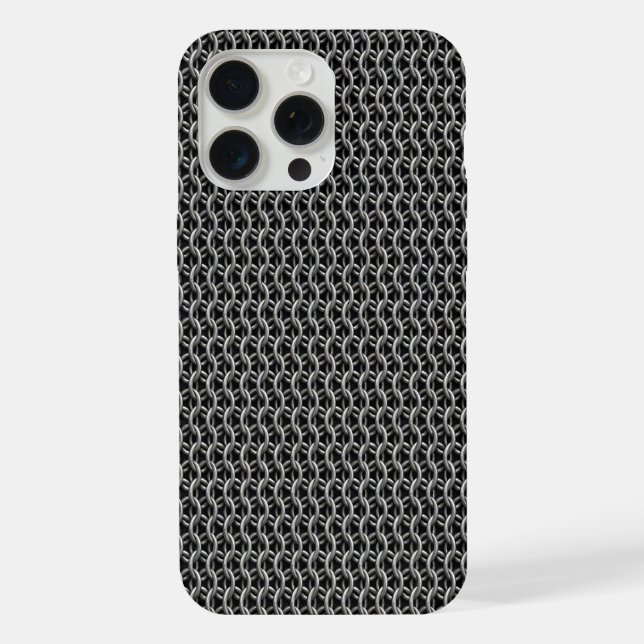 Chainmail Medieval Armour iPhone Case (Back)