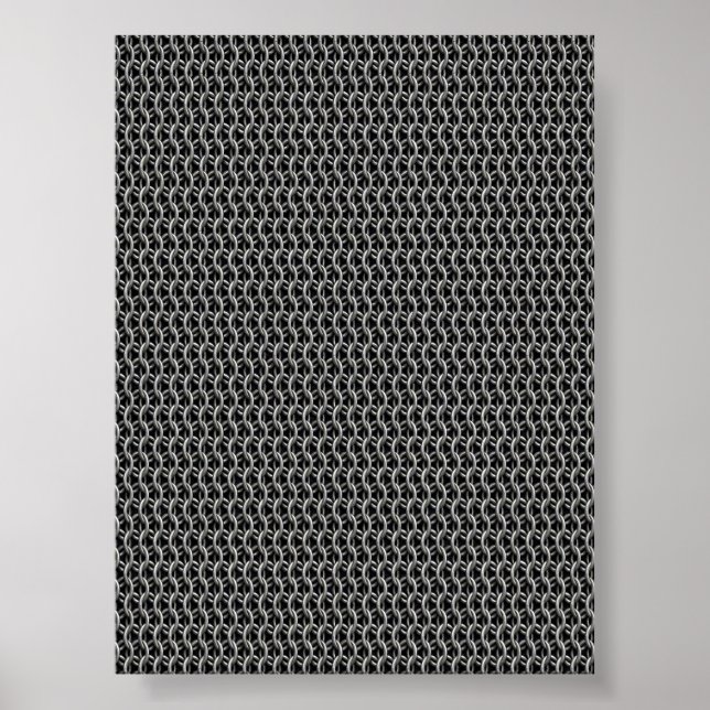 Chainmail Medieval Armour Poster (Front)