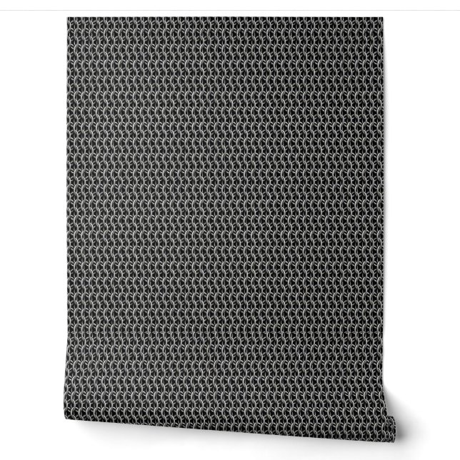 Chainmail Medieval Armour Wallpaper (Unrolling)