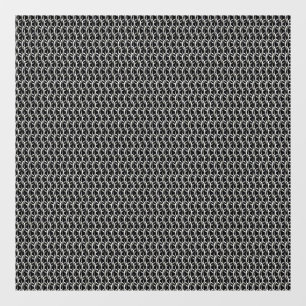 Chainmail Medieval Armour Window Cling