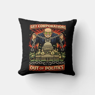 Chains of Influence Throw Pillow