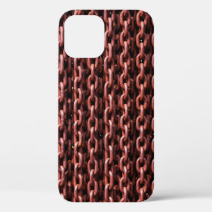 Chains rusty links iron metal iPhone 12 case