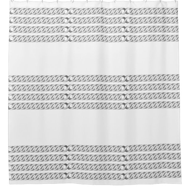 Chains Shower Curtain (Front)