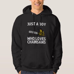 Chainsaw Lumberjack Arborist Logger Hoodie