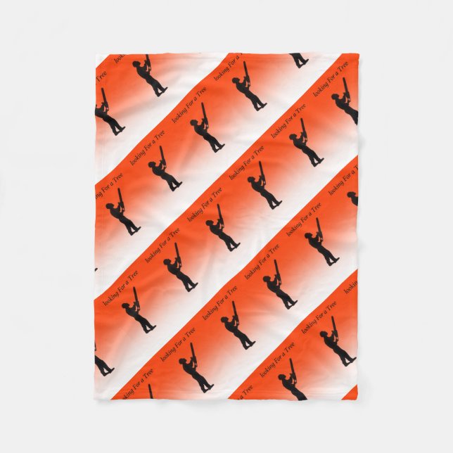 Chainsaw Tree Surgeon Fleece Blanket (Front)