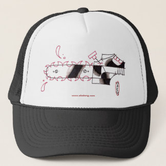 chainsaw trucker hat