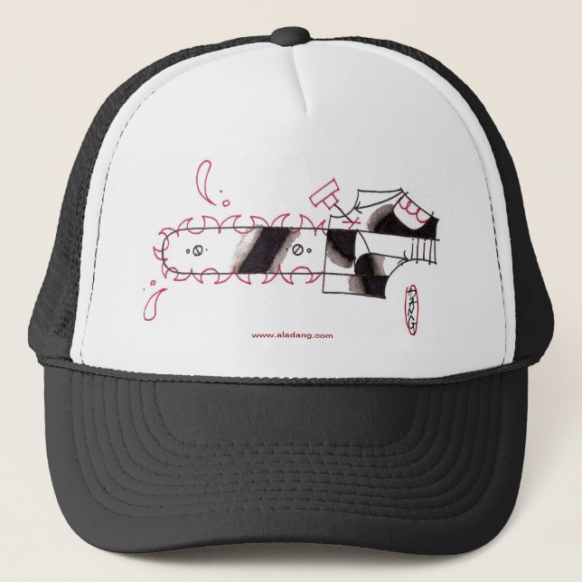 chainsaw trucker hat (Front)