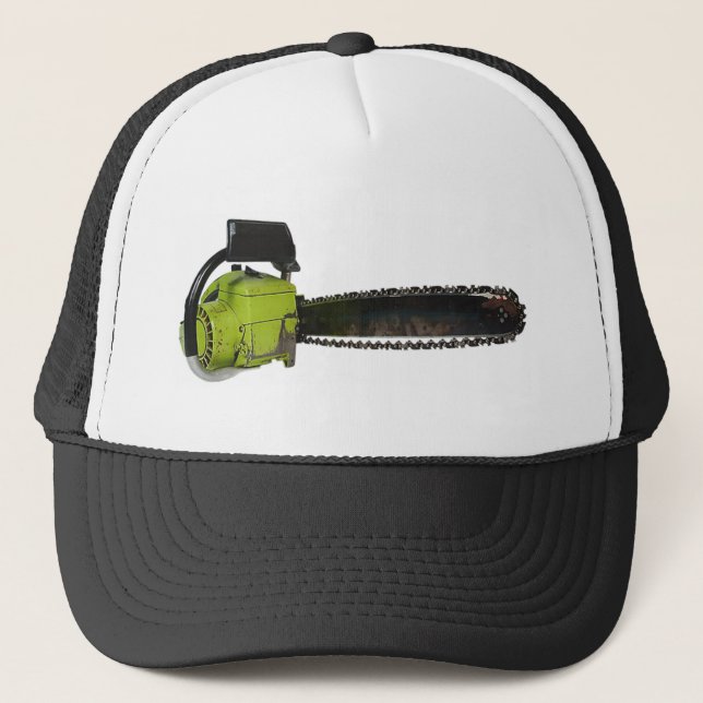Chainsaw Trucker Hat (Front)