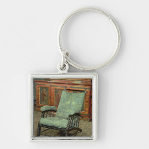 Chair by William Morris Keychain