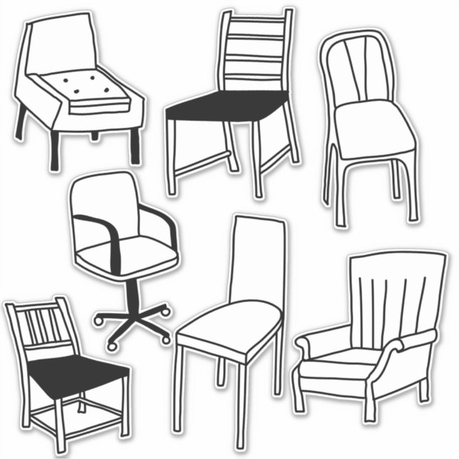 Chair Drawings (Front)