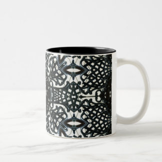 Chair flower Two-Tone coffee mug