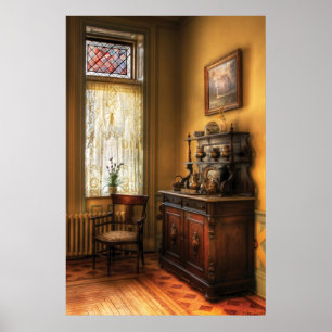Chair - In the corner of Grandma's Kitchen Poster