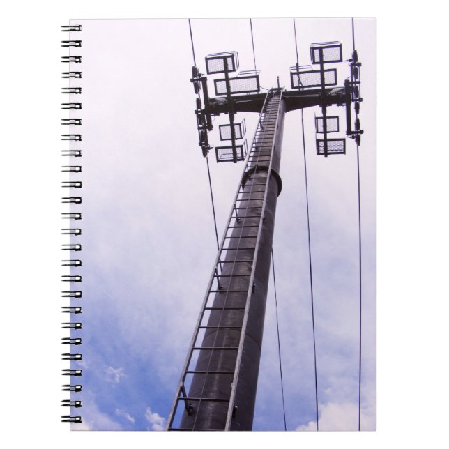 Chair Lift Spiral Notebook (Front)