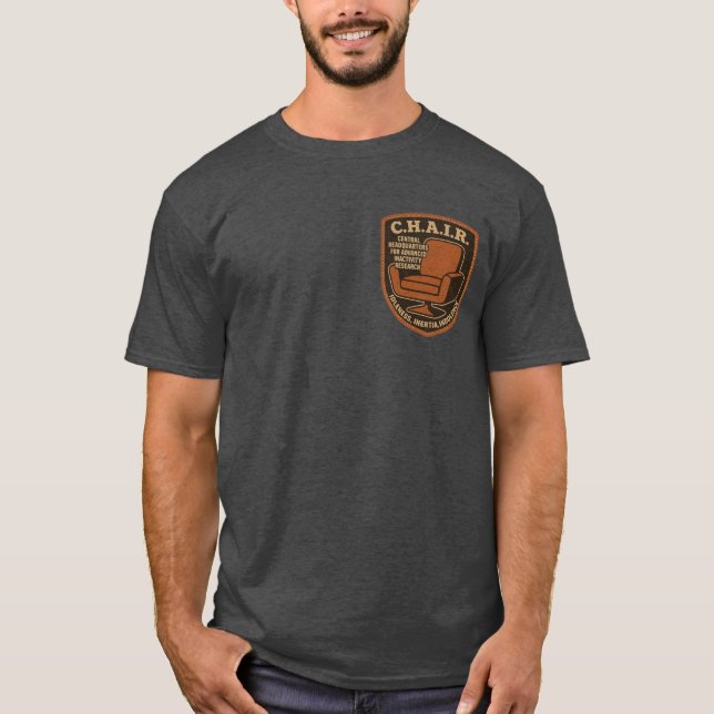 CHAIR Patch  T-Shirt (Front)