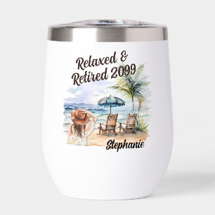 Chaire de plage pour la retraite des femmes