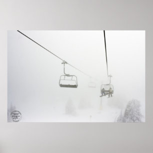 Chairlifted Art Print