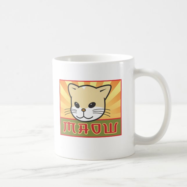 Chairman Maow Coffee Mug (Right)