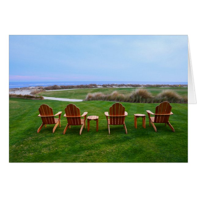 Chairs at the 18th Green, Kiawah Island (Front Horizontal)
