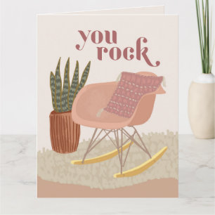 Chaise à rocher You Rock Carte Saint Valentin