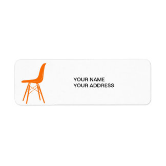 Chaise latérale en plastique moulé Eames