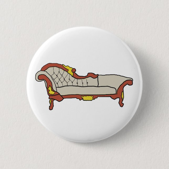 Chaise Longue 2 Inch Round Button (Front)